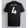 Manchester United Matthijs de Ligt #4 Rezervni Dres 2025-26 Kratak Rukav